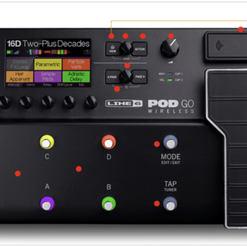 Pod Go Line 6 amp and effects processor