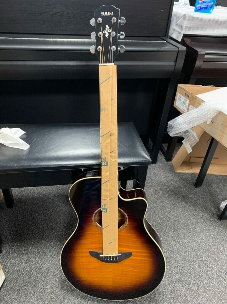 Yamaha APX600FM Acoustic Guitar Opened Box Like New